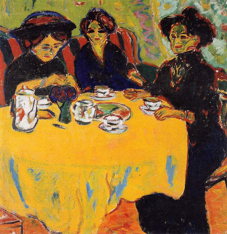 Coffee Drinking Women